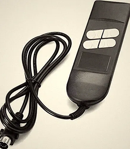 4 Button,5 pin Okin Limoss Remote Hand Control for Power Recliner or Lift Chair
