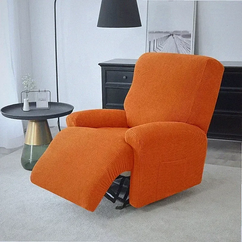4Pcs Split Recliner Sofa Cover for Living Room Armchair Covers Stretch Non Slip