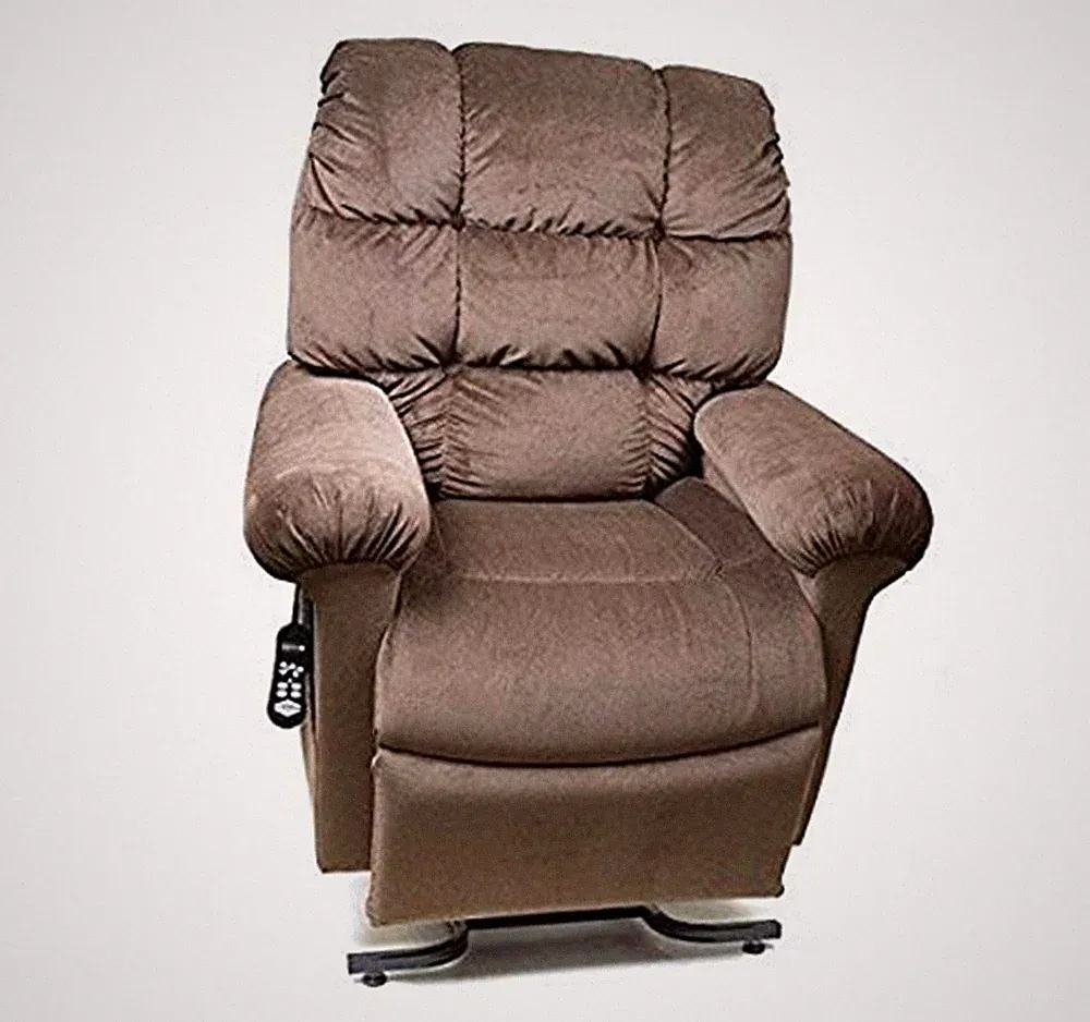 Golden Cloud PR510-MLA Electric Medium Large Power Lift Chair Recliner Hazelnut