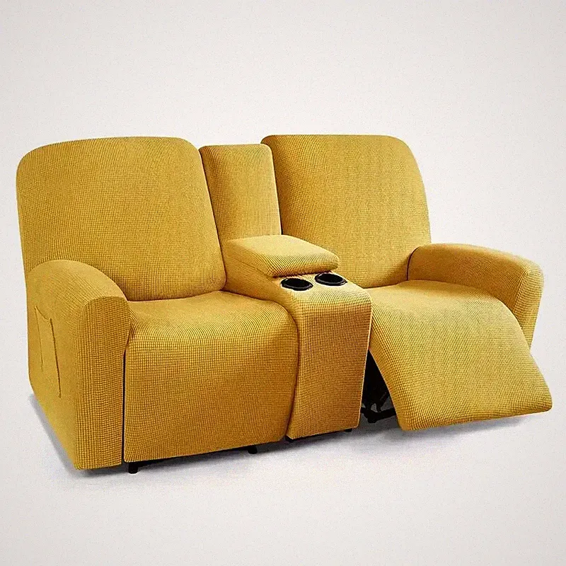 Recliner Sofa Covers with Console Cover Armchair Case Recliner Couch Slipcover