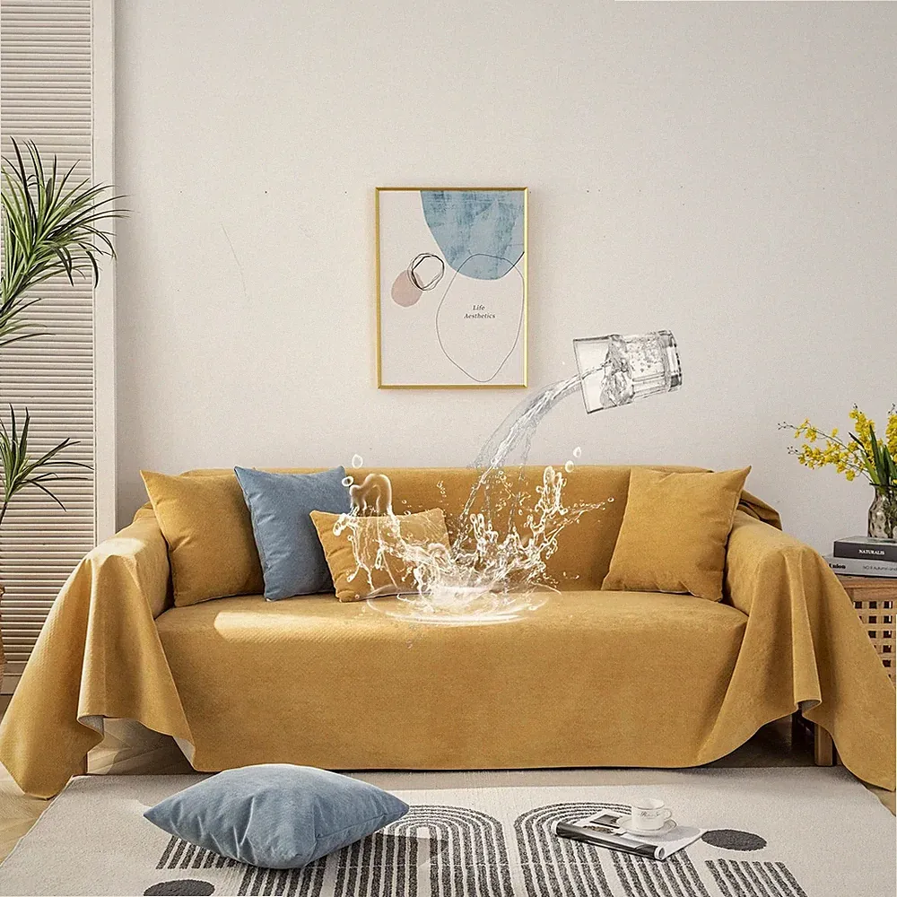 yellow recliner loveseat