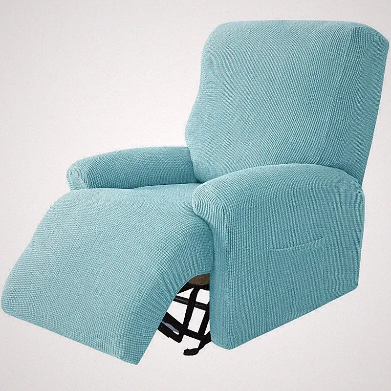 Style Recliner Sofa Cover for Living Room Polar Fleece Lounger Slipcovers
