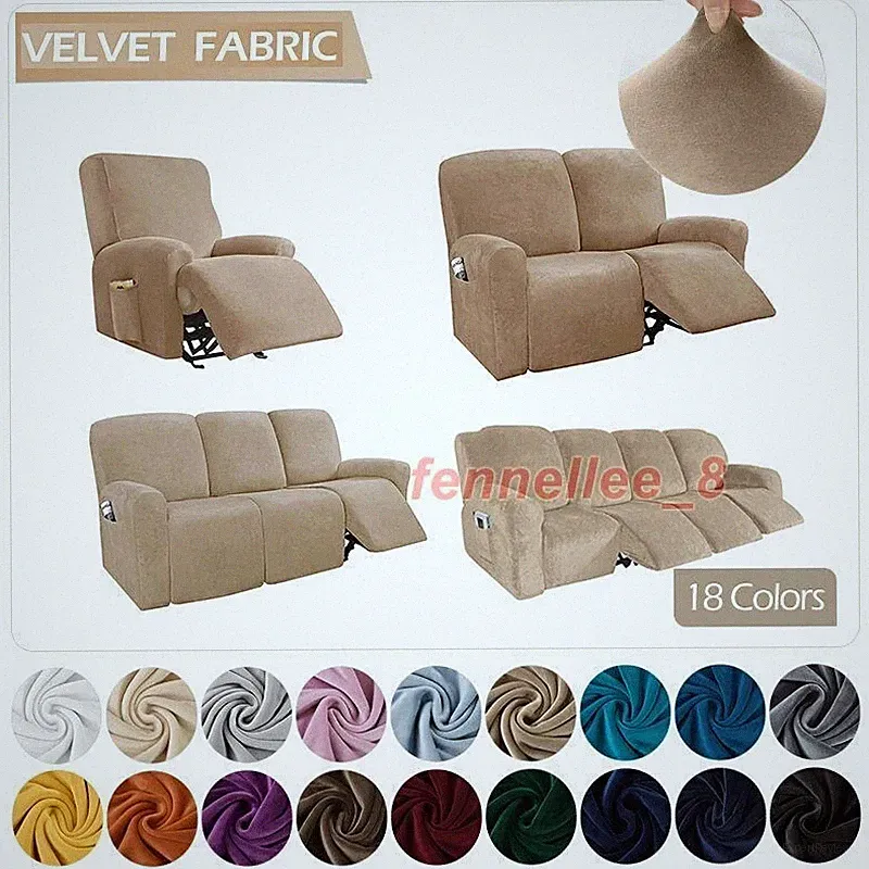 yellow recliner couch cover